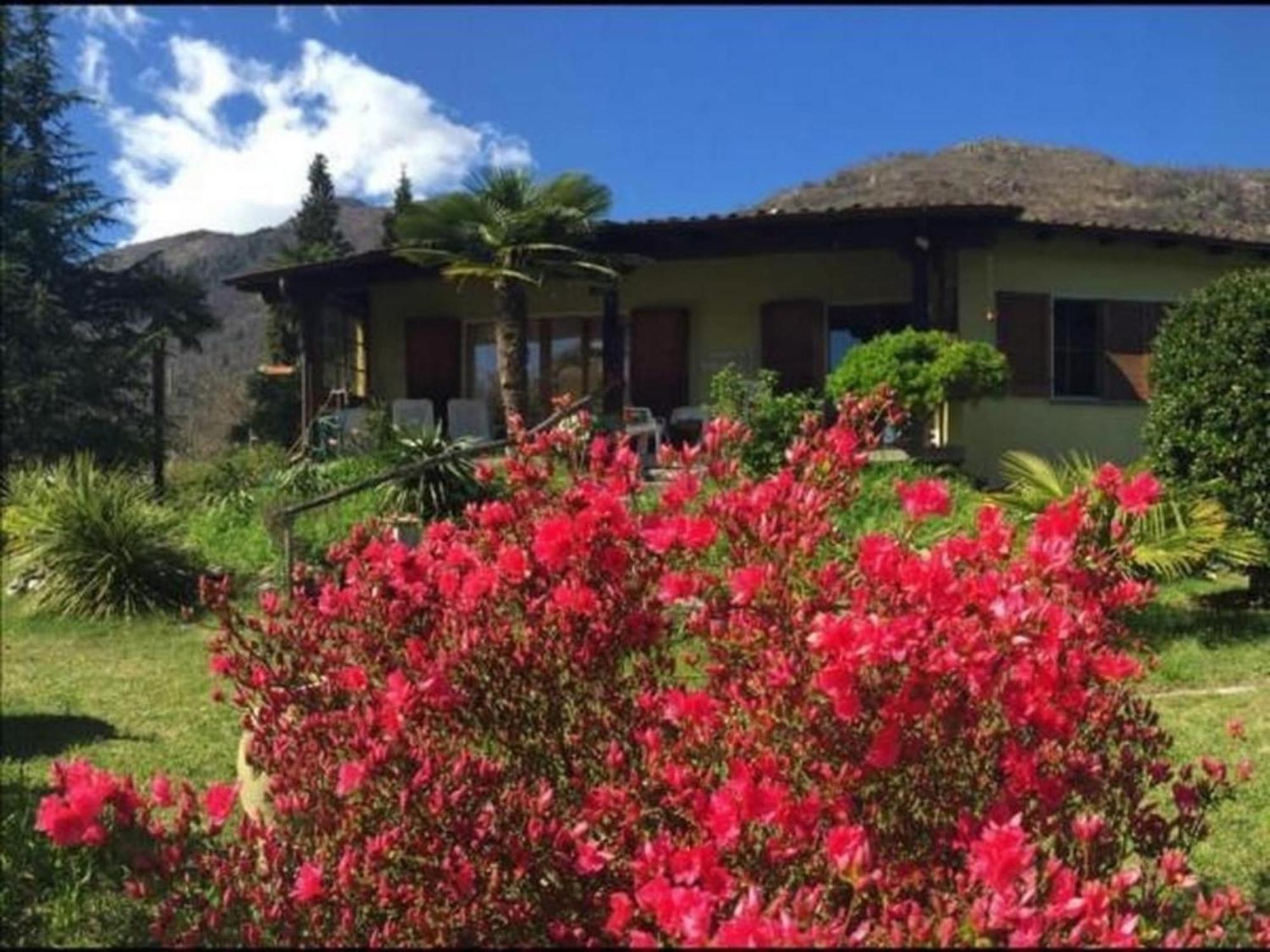 """Casa Elena -Tegna"" Die Ruheoase In Grossem Garten" Luaran gambar