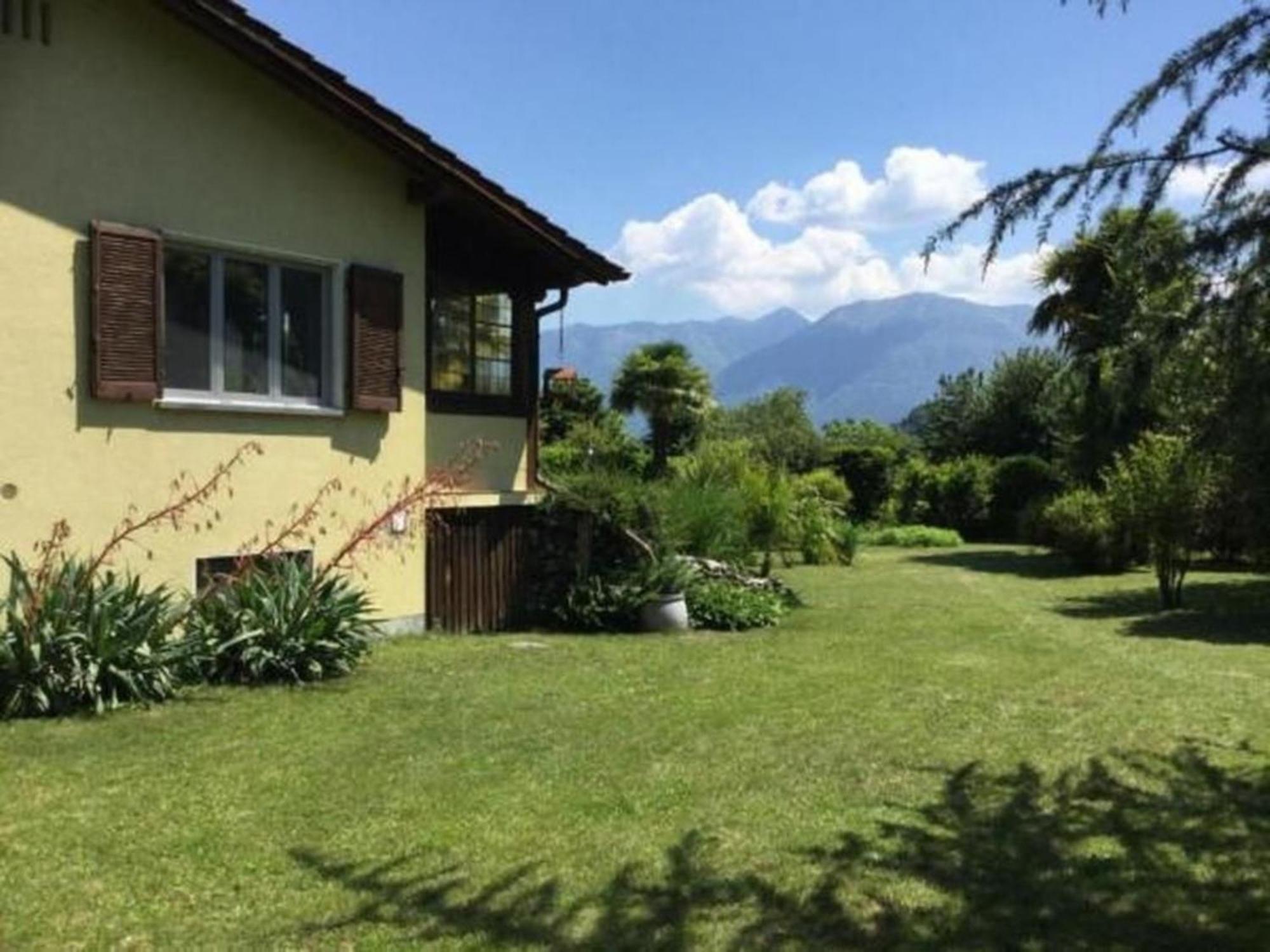 """Casa Elena -Tegna"" Die Ruheoase In Grossem Garten" Luaran gambar